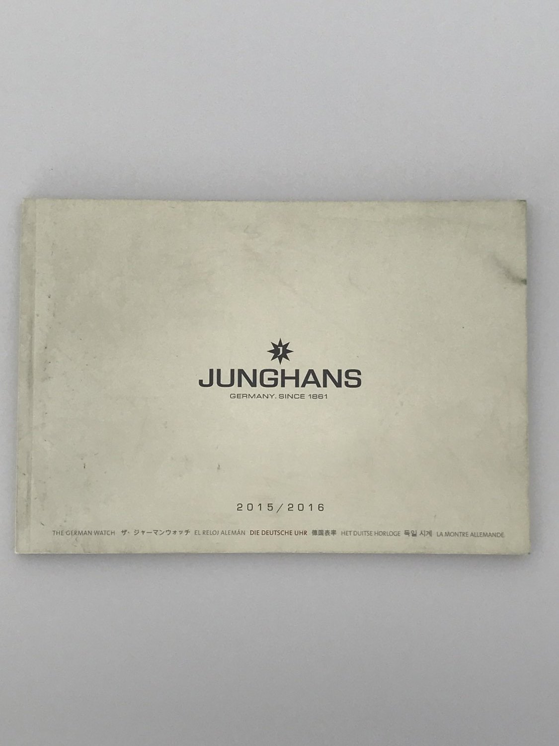 Junghans Germany Since 1861 Deutsche Uhr Junghans Buch